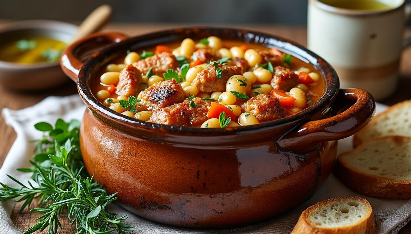 découvrez le cassoulet de castelnaudary par raynal et roquelaure : une recette authentique et généreuse qui apportera la tradition et la convivialité du sud-ouest sur votre table.