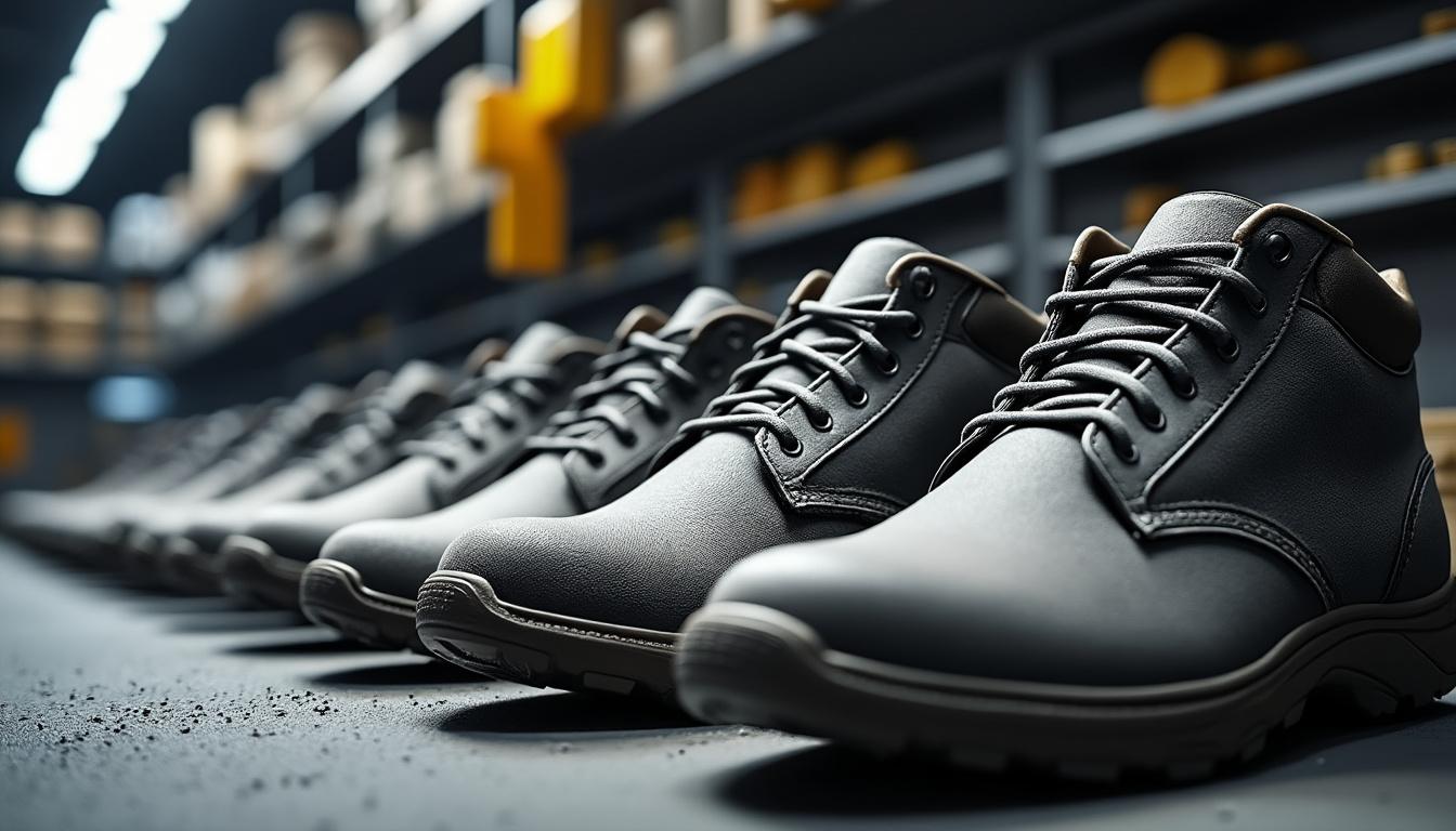 découvrez notre sélection des 10 meilleures chaussures de sécurité cuisine en grande taille, alliant confort, style et protection optimale pour travailler en toute sérénité.