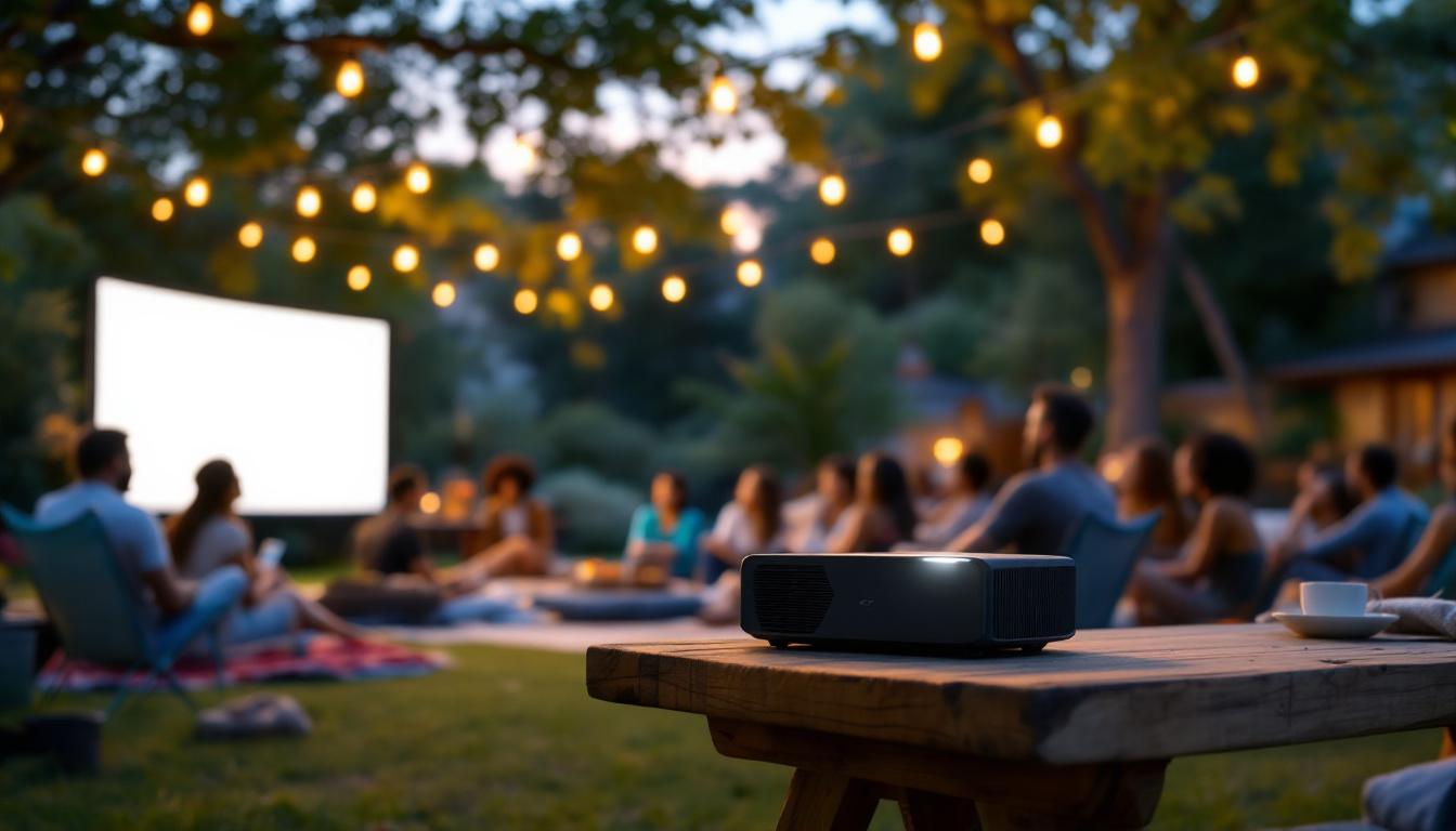 découvrez pourquoi un vidéoprojecteur acer portable est l'outil incontournable pour vos événements en plein air, offrant une image de qualité et une grande simplicité d'utilisation.