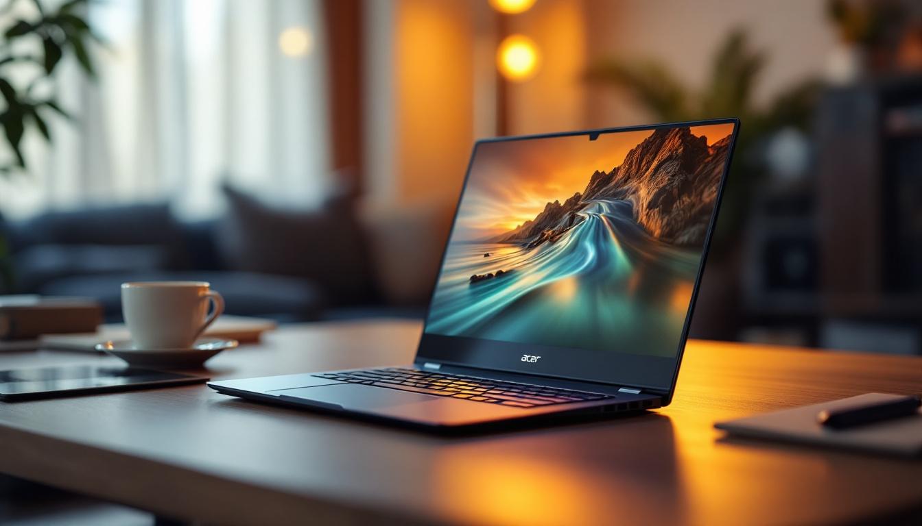découvrez les ordinateurs portables acer 14 pouces alliant longue autonomie, performance optimale et design léger, parfaits pour une utilisation quotidienne efficace et nomade.