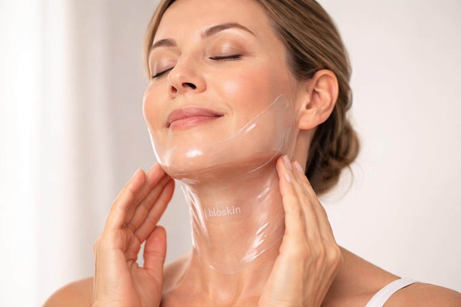 découvrez le masque bloskin, conçu pour améliorer l'effet liftant et réduire visiblement le double menton. une solution innovante pour raffermir et remodeler votre visage.