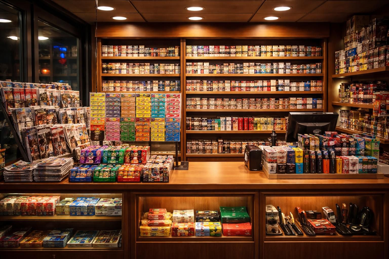 découvrez les produits disponibles dans un tabac ouvert près de chez vous : cigarettes, cigarettes électroniques, journaux, magazines, cartes à gratter et bien plus encore.