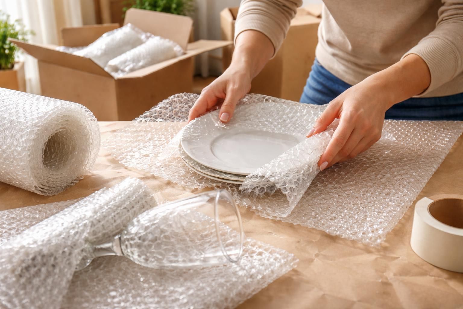 découvrez le sens optimal pour utiliser le papier bulle lors de votre déménagement afin de protéger efficacement vos objets fragiles et garantir un transport en toute sécurité.