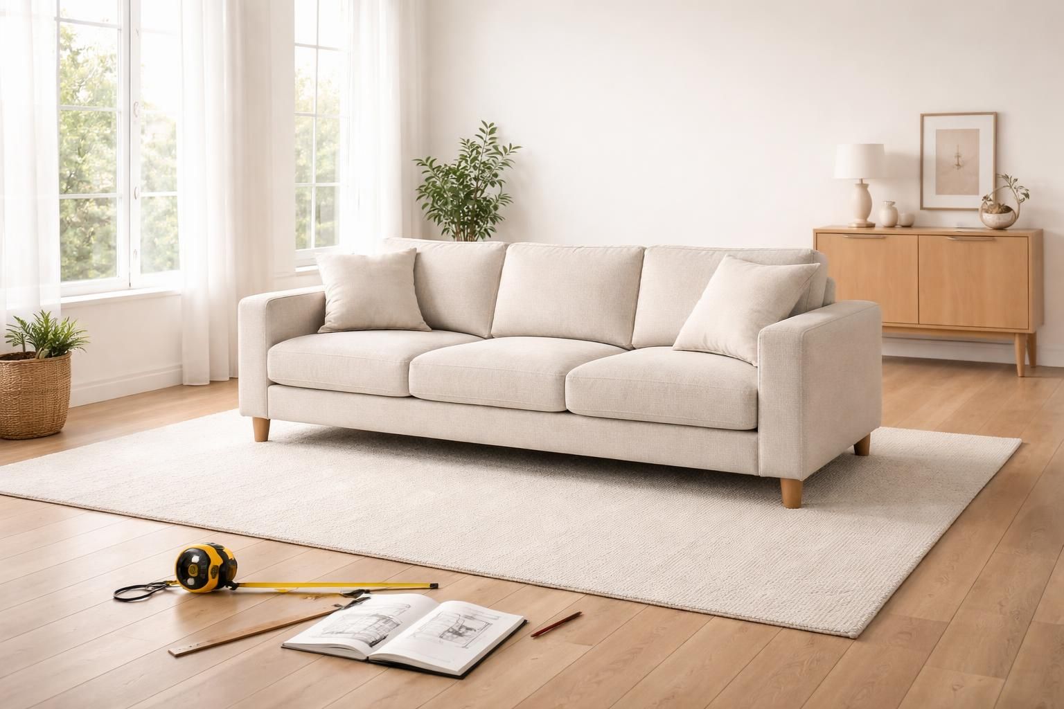 découvrez nos astuces pratiques pour choisir les dimensions idéales de votre canapé 3 places et optimiser votre espace living avec style et confort.