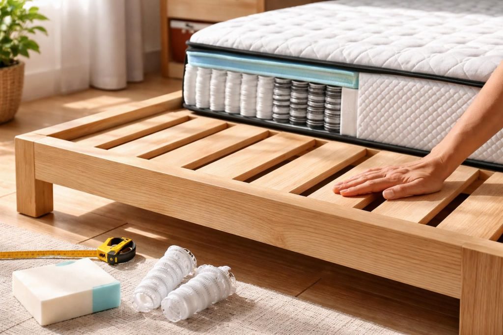 découvrez les critères essentiels pour choisir le sommier idéal qui optimise le confort et la durabilité de votre matelas hybride.