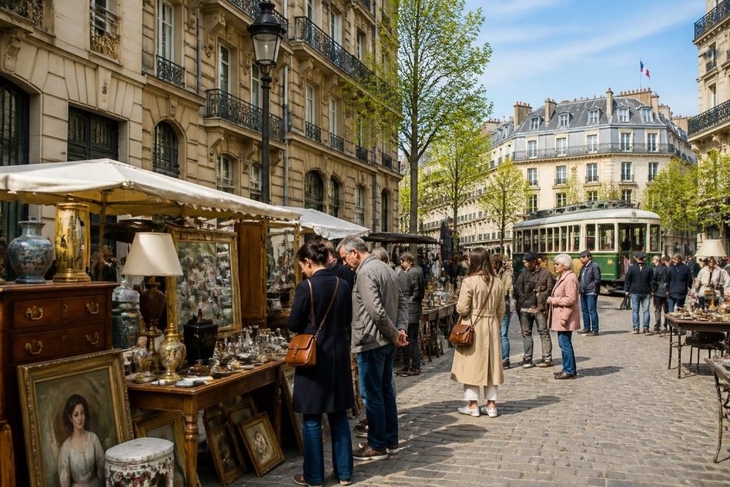 découvrez l'histoire fascinante des brocantes dans le 17ème arrondissement, entre trésors cachés et rencontres uniques autour de la chine.
