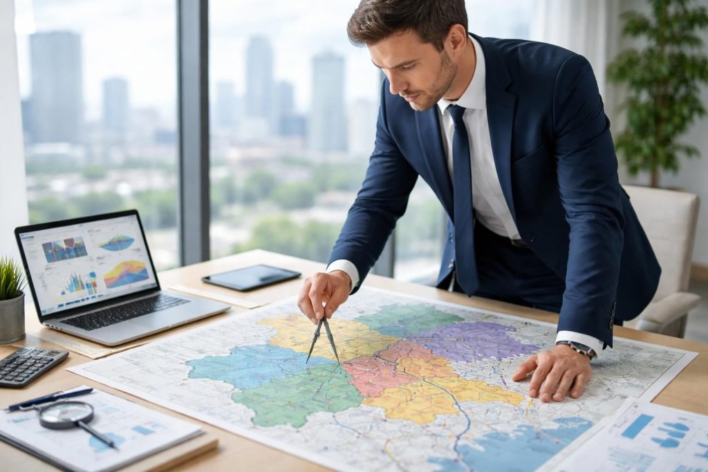 découvrez des méthodes précises pour définir efficacement une zone de chalandise et optimiser votre stratégie commerciale.